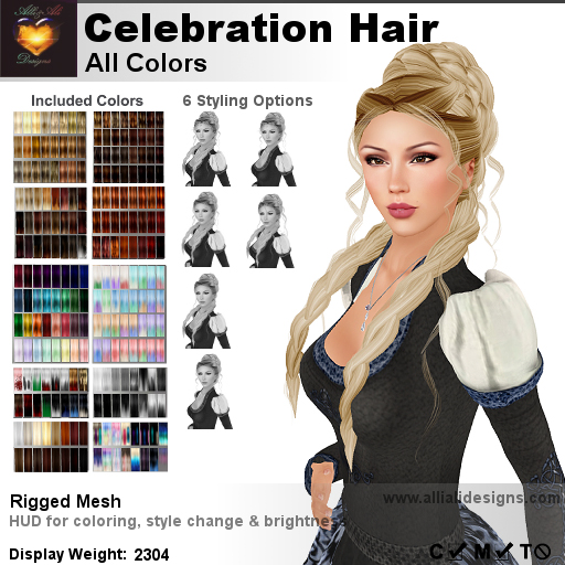 A&A Celebration Hair All Colors